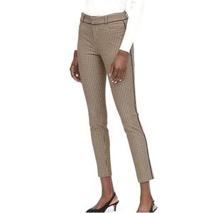 Banana Republic Modern Sloan Skinny Fit Plaid Check Pants
